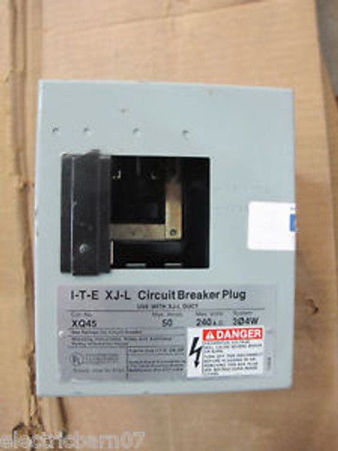 ITE XQ45 50 Amp Circuit Breaker Bus Plug