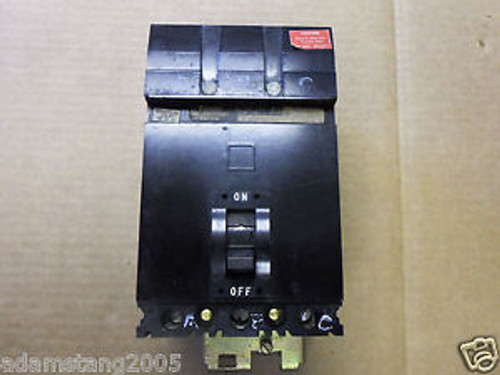 Square D FA 3 pole 100 amp 240v FA32100 Circuit Breaker BLACK FACE chipped