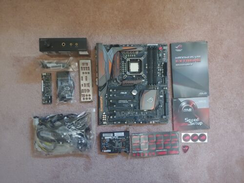 Asus Rog Maximus Viii Extreme/Assembly W/ Intel I7 6700K Never Overclocked