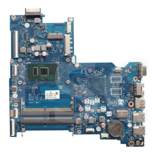 For Hp 250 250 G5 15-Ay Laptop Motherboard With Vga I5-6200U Cpu 858581-001