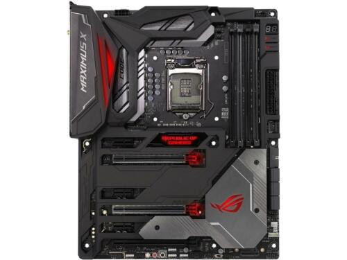 For Asus Rog Maximus X Code Lga1151 Ddr4 Atx Motherboard Tested