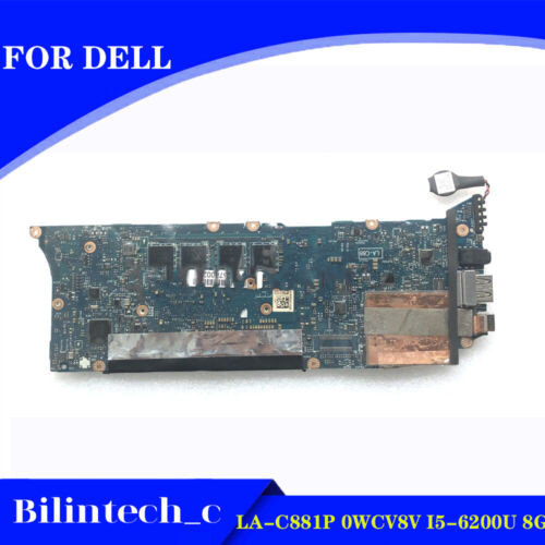 La-C881P Wcv8V 0Wcv8V I5-6200U 8G For Dell Xps 13 9343 9350 Motherbroad Test Ok