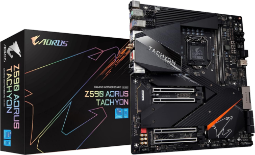 Gigabyte Z590 Aorus Tachyon (Lga 1200/ Intel/ Z590/ Atx/Triple M.2/ Pcie 4.0/ Us