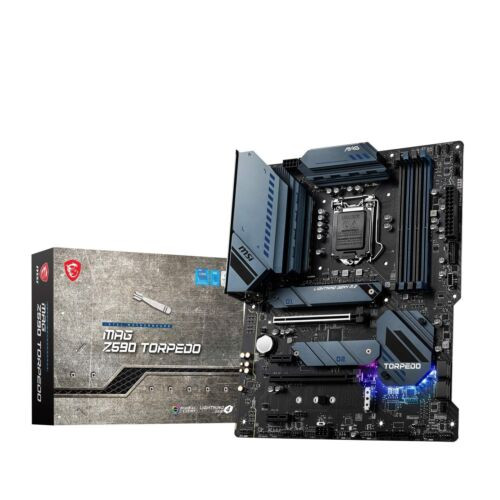 Msi Mag Z590 Torpedo Motherboard Atx 10Th And 11Th Generation Cpu Compatible [In