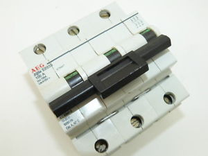 Used AEG ELFA E883S 3p 100a 415v Breaker