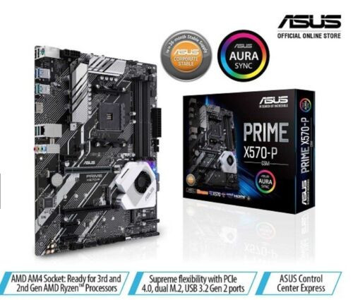 Asus Motherboard Prime X570-P/Csm Amd Am4 X570 Atx