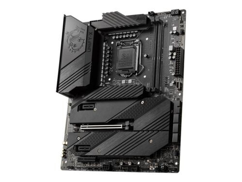 Msi Meg Z590 Unify-X Motherboard Atx Lga1200 Socket Z590 Chipset Usb-C Gen2 Usb