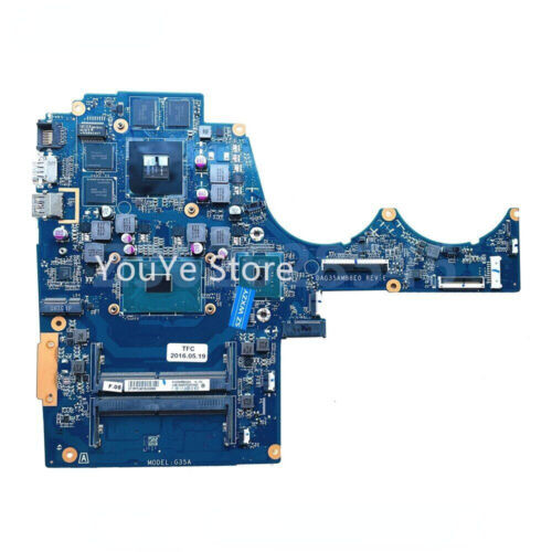 For Hp 15-Ax Series Laptop Motherboard I7-6700Hq Cpu Gtx 950M 2G Gpu 856673-601