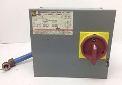 SQUARE D SK500G1 CLASS 9070 TRANSFORMER DISCONNECT
