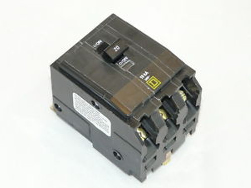 USED Square D QOB 3p 100a QOB3100 Circuit Breaker
