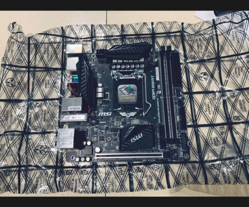 Z370I Gaming Pro Carbon Itx Motherboard With I9-9900K Processor