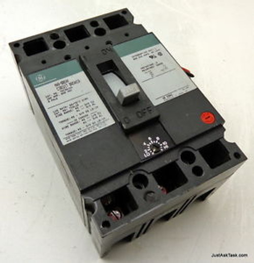 GE Mag-Break Circuit Breaker TEC36100 100 AMP 600 VAC 3 POLE