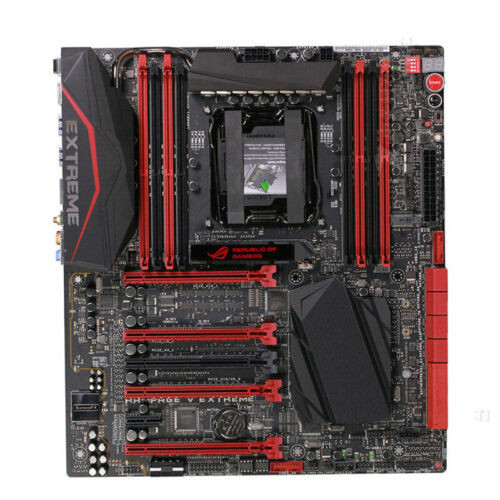 Asus Rampage V Extreme Motherboard Lga 2011-3 8Ddr4 Ram Usb 2.0 Wifi Sata 3.0