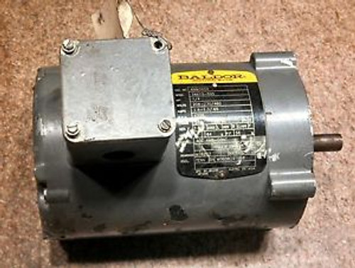 Baldor Motor, CAT KNM3454, PH 3, V208-230/460, HP 1/4,RPM 1725, FR 56C