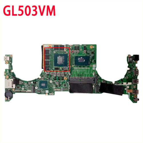 Da0Bklmbab0 Motherboard For Asus Gl503Vm Gl503V Mainboard I7-7700Hq Gtx1060-3G