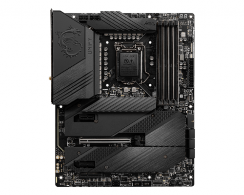 Msi Meg Z590 Unify Motherboard Intel Z590 Lga 1200 Ddr4 M.2 Core Hdmi Atx