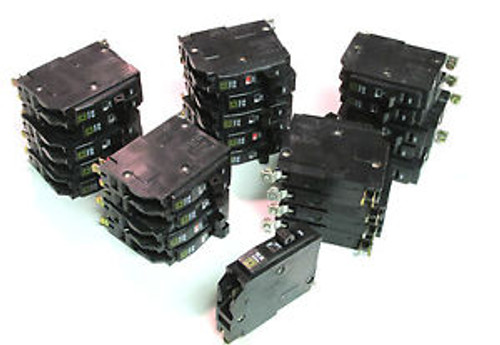 25 Square D Circuit Breakers 1P, 20A Cat QOB120 Newer-Style ...   YJ-43