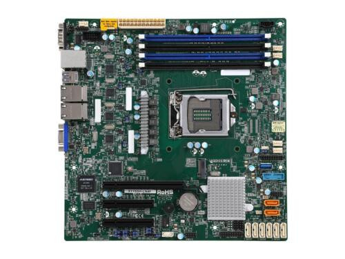 Supermicro X11Ssh-Ln4F Intel Xeon E3-1200 C236 Microatx Motherboard