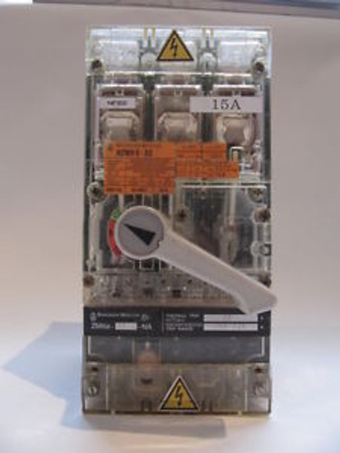 Klockner-Moeller 60A 600 VAC Circuit Breaker NZMH 6-63