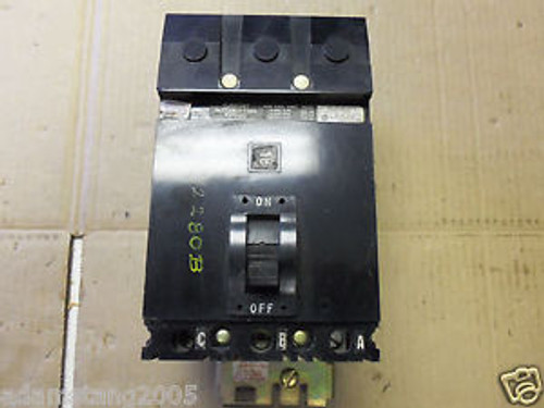 Square D FAB FAB36070 3 pole 70 amp Circuit Breaker Black