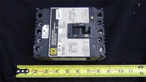 Square D FAL36045 Circuit Breaker - 45 Amp - Excellent w/30 Day Warrantee