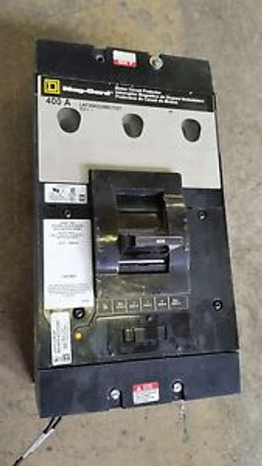 Square D LAF3640036MV1027 Mag-Gard 400 amp 3 pole Breaker