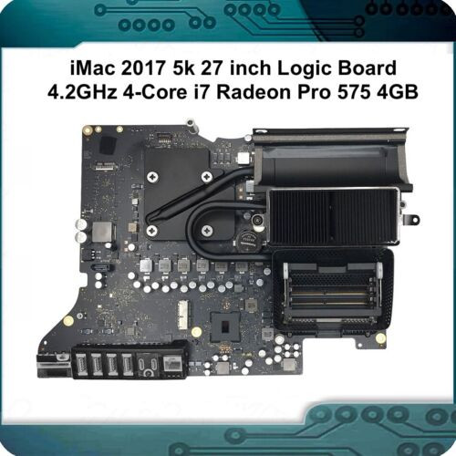 Imac 2017 5K 27 Inch Logic Board 4.2Ghz 4-Core I7 Radeon Pro 575 4Gb