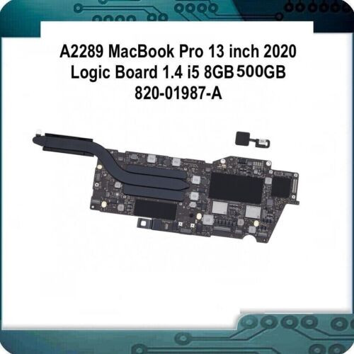 A2289 Macbook Pro 13 Inch 2020 Logic Board 1.4 I5 8Gb 500Gb 820-01987-A