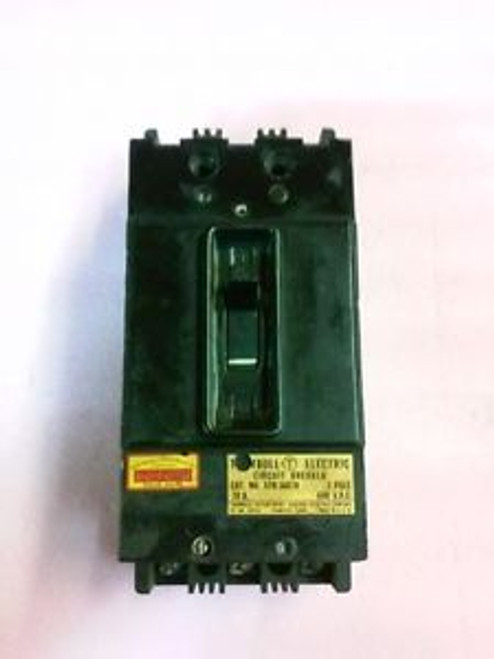 TRUMBULL ELECTRIC Cat No ATB36070 3 POLE 70A 600 VAC Circuit Breaker Issue AM-44