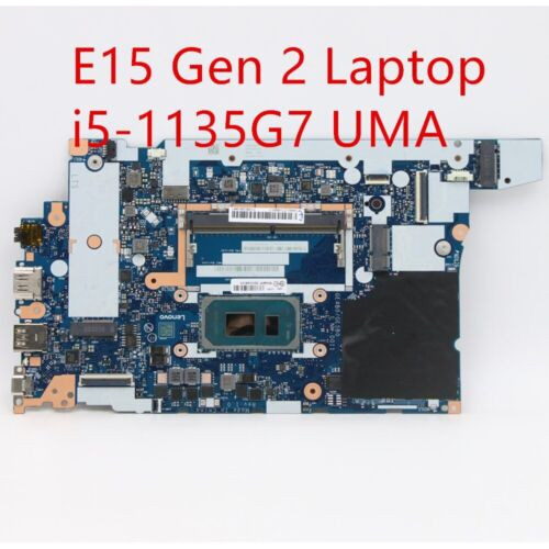 Motherboard For Lenovo Thinkpad E15 Gen 2 I5-1135G7 Uma 5B20Z48233 5B21C71927