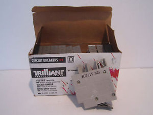 10- TRILLIANT SDT115, 15 amp CIRCUIT BREAKERS SINGLE POLE