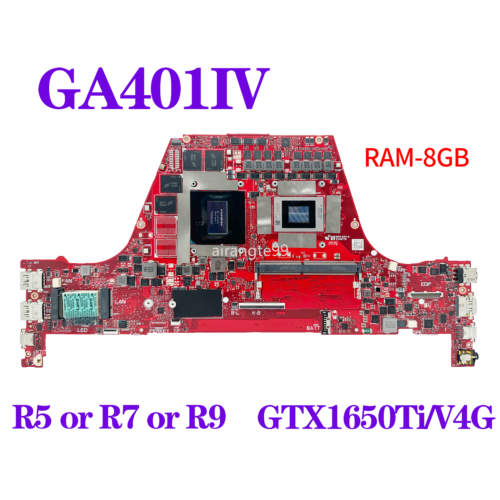 Motherboard For Asus Rog Ga401I Ga401Iv Ga401Iu Ga401Ii Ga401Ivc W/ R5 R7 R9 Cpu