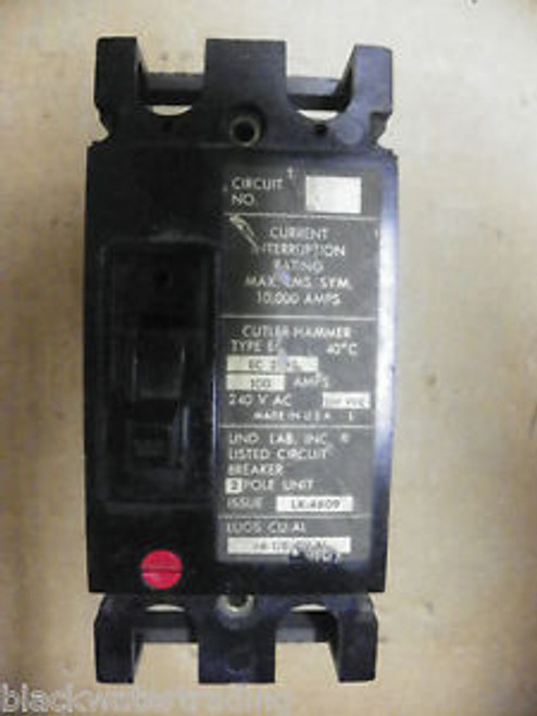 CUTLER HAMMER CIRCUIT BREAKER EC2100