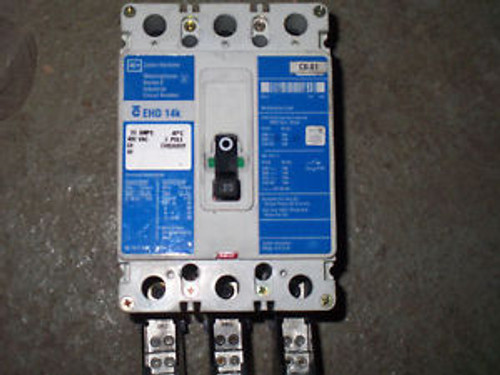 cutler hammer EHD EHD3020y 20 Amp 3 pole breaker