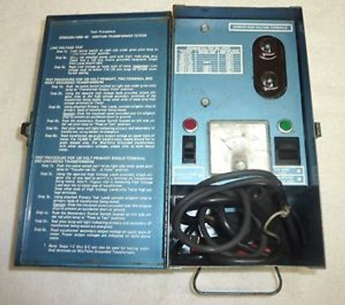 Dongan 1909-82 Ignition Transformer Electrical Tester Test Set