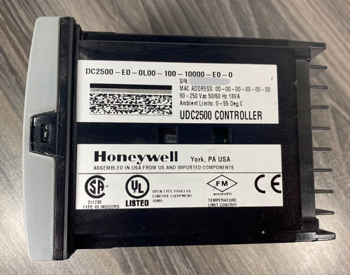 Honeywell DC2500-E0-0L00-100-10000-E0-0 Universal Digital Controller