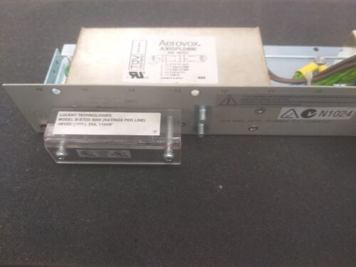Lucent 810-00044-00 Bstdx 9000 Psu Back Panel W/  Dual 30A ,48Vdc Power Adapter