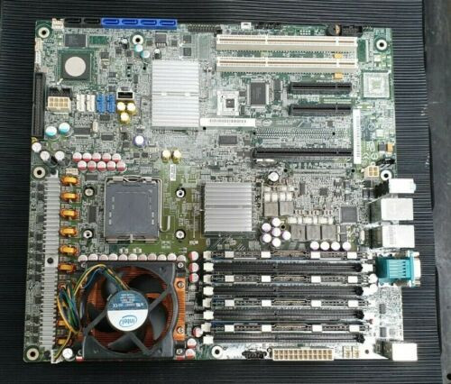 Intel S5000Xvn/Xsl D25028-803 Cpu-S5000Sl(A) Motherboard W/ Cpu + Ram  (In32S3B3