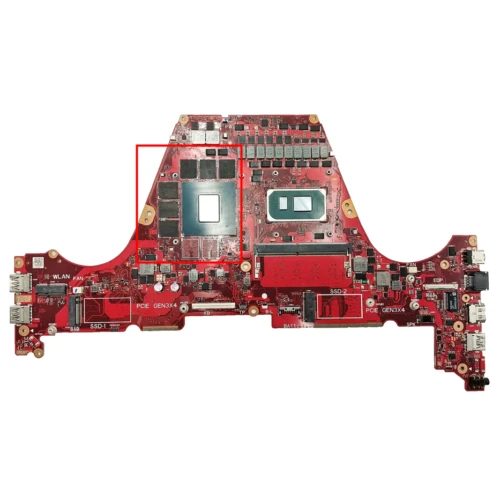 For Asus Tuf Dash F15 Fx516Pm Motherboard W/ I5 I7 Cpu 8G Ram Rtx 3060 V6G Gpu