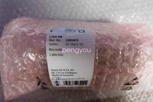 New Festo 2201471 Cteu-Pn  Fast Shipping (Fedex/Dhl)