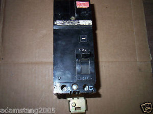 Square D FA FA26070AC 70 amp 2 pole 600v Circuit Breaker Black