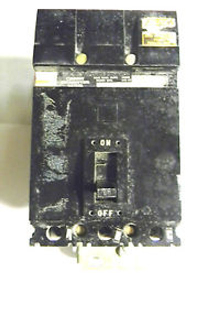 SQUARE D FA32060 MOLDED CASE BREAKER 60AMP 3POLE USED