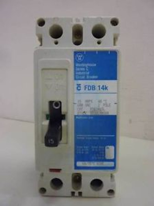 Westinghouse 15 Amp Circuit Breaker  FDB2015L 46709