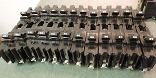 24 Used FPE Federal Pacific NB 1 Single Pole 30 Amp Circuit Breakers Stab-lok