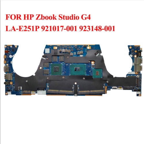 For Hp Zbook Studio G4 La-E251P 921017-001 923148-001 Motherboard Test Ok