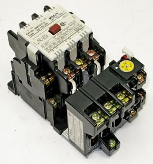 Fuji Magnetic Contactor 2NCOTO, SC-1N/UD Thermal Overload Relay 2NK1QV, TK-2N/UD