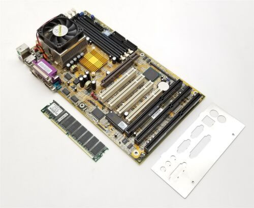 Dfi-Itox Industrial Motherboard Gcb60-Bx Atx Socket 370 Pentium Iii 850Mhz 128Mb