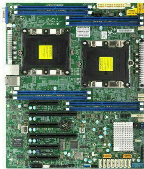 X11Dpl-I Supermicro Motherboard Dual Socket Lga 3647 C621 Atx Mainboard 140W Tdp
