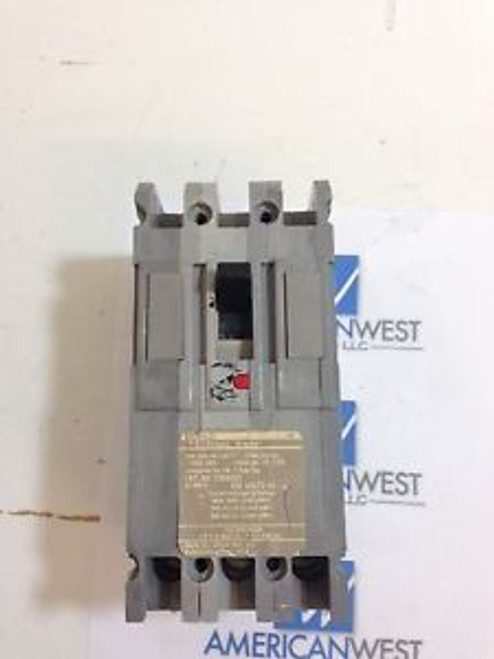 Gould E43B060 60 AMP 3 Pole 480 Volt Circuit Breaker Used