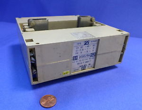 HOLEC CURRENT TRANSFORMER 741F0027 2000-5A 50-60 HZ 9419 F 00817